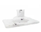 Poduszki - AMZ Poduszka antyalergiczna Batyst Rozmiar 40x40 Kolor biały Poduszka pikowana - miniaturka - grafika 1