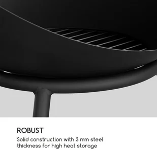 Blumfeldt Blumfeldt Fireball, przechylna misa paleniskowa, do ogrodu lub na taras, średnica 60 cm GDW27-Fireball - Paleniska ogrodowe Blumfeldt Blumfeldt Fireball, przechylna misa paleniskowa, do ogrodu lub na taras, średnica 60 cm GDW27-Fireball - Paleniska ogrodowe - miniaturka - grafika 4