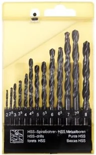 CONDOR Zestaw wierteł do metalu 2mm,2,5mm,3mm,3,5mm,4mm,4,5mm,5mm,5,5mm,6mm,6,5mm,7mm,7,5mm,8mm 13szt - Wiertła CONDOR Zestaw wierteł do metalu 2mm,2,5mm,3mm,3,5mm,4mm,4,5mm,5mm,5,5mm,6mm,6,5mm,7mm,7,5mm,8mm 13szt - Wiertła - miniaturka - grafika 1