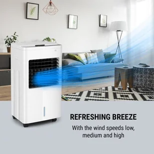 OneConcept OneConcept Freeze Me schładzacz powietrza klimator wentylator 65W 400m/h  3 prędkości wiatru pilot ACO3- - Klimatory - miniaturka - grafika 5