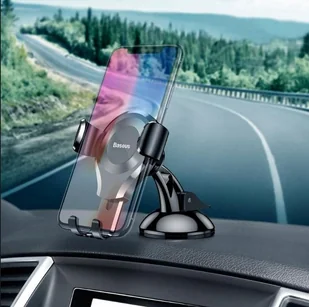 Baseus Uchwyt Grawitacyjny Osculum - Uchwyty samochodowe do telefonów - miniaturka - grafika 43