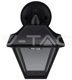V-tac Kinkiet Ogrodowy IP44 E27 Czarny Mat VT-843 - Lampy ogrodowe - miniaturka - grafika 2