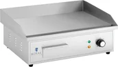 Piece, kotły  i płyty grzejne gastronomiczne - Royal Catering Płyta grillowa 530 x 350 mm gładka 3000 W RCPG42-S - miniaturka - grafika 1