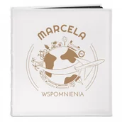 Albumy fotograficzne - NA Murrano Album Wspomnienia GRAWER Prezent _W ALB-BC-BK-CO2-012 - miniaturka - grafika 1