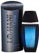 Wody i perfumy męskie - Lomani Code 100 ml woda toaletowa - miniaturka - grafika 1