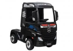 Import LEANToys Mercedes Actros Czarny - Pojazdy elektryczne dla dzieci - miniaturka - grafika 2