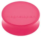 Magnesy - MAGNETOPLAN Magnesy Ergo Large 10szt różowy 1665018 - miniaturka - grafika 1