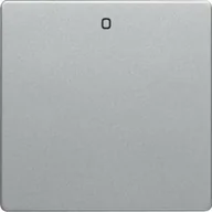 Wyłączniki światła i elektryczne - Hager sp. z o.o. Q.1/Q.3 Klawisz z nadrukiem 0 do łącznika 1-klawiszowego alu aksamit lakierowany 16226084 - miniaturka - grafika 1