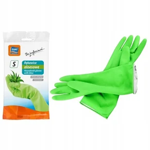 Rękawice aloesowe zielone M RAVI - Inne artykuły czyszczące - miniaturka - grafika 2