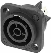 Podzespoły elektroniczne - Neutrik NAC3FPX-TOPSB Gniazdo montażowe POWERCON NAC3FPX-TOPSB - miniaturka - grafika 1