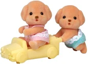 Figurki dla dzieci - Sylvanian Families Bliźnięta pudle - miniaturka - grafika 1