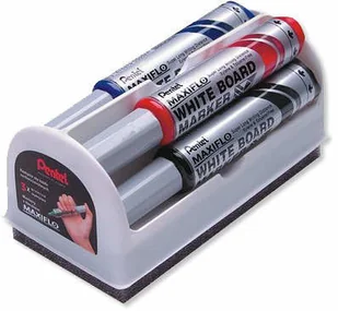 Pentel Marker do tablic suchościeralnych MWL5S-A CZARNY MAXIFLO - Markery do tablic - miniaturka - grafika 2