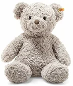 Maskotki i pluszaki - Steiff 113482 Oryginalne pluszowe zwierzątko miś Soft Cuddly Friends Honey, przytulanka ok. 48 cm, markowy plusz w uchu", przytulanka dla niemowląt od urodzenia, szara 113482 - miniaturka - grafika 1