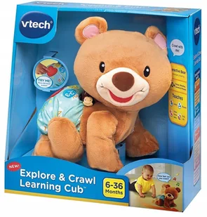 Vtech Raczkujący Miś Tuptuś 60824 - Zabawki interaktywne dla dzieci Vtech Raczkujący Miś Tuptuś 60824 - Zabawki interaktywne dla dzieci - miniaturka - grafika 6