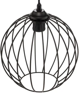 Euluna Lampa wisząca Cumera czarna, 4-punktowa, okrągła - Lampy sufitowe - miniaturka - grafika 3