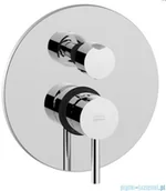 Baterie umywalkowe - Paffoni Light Bateria podtynkowa z przełącznikiem chrom LIG018CR | - miniaturka - grafika 1