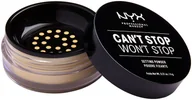 Pudry do twarzy - NYX CANT STOP WONT STOP SETTING POWDER-BANANA - miniaturka - grafika 1