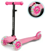 Hulajnogi - Ricokids Hulajnoga trójkołowa  Loco - różowa - miniaturka - grafika 1