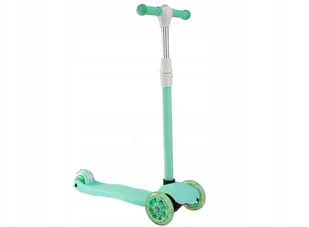 LED Hulajnoga Model 988 Czarno-Zielona - Hulajnogi - miniaturka - grafika 3