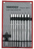 Zestawy narzędziowe - TENG TOOLS Zestaw kluczy nasadowych chwyt 3/8 10szt TBW10 178791000 - miniaturka - grafika 1