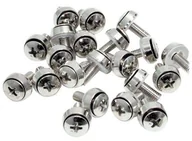 Szafy rack - StarTech.com StarTech.com M6 Mounting Screws for Server Rack Cabinet CABSCRWSM62B (CABSCREWSM62) - miniaturka - grafika 1