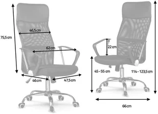 Sofotel Fotel biurowy z mikrosiatki Sofotel Sydney ciemnoszary glob1-2108-0 - Fotele i krzesła ogrodowe - miniaturka - grafika 9