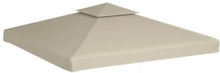 vidaXL vidaXL Zadaszenie namiotu ogrodowego 270 g/m beż 3 x m - Pawilony ogrodowe - miniaturka - grafika 4