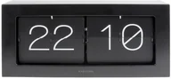 Zegary - Karlsson Zegar stołowo/ścienny Flip Clock Boxed XL black by KA5642BK - miniaturka - grafika 1