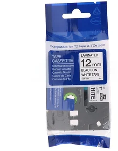 Brother strefadrukarek.pl Taśma TZe-231 12mm x 8m biała czarny nadruk - zamiennik zestaw 5 sztuk | OSZCZĘDZAJ DO 80% - ZADZWOŃ! 730811399 PROMOCJA! 231ZAMIENNIK5 - Etykiety do drukarek - miniaturka - grafika 3