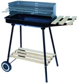 Grille - FLORALAND Grill węglowy prostokątny MG905 z boczną półką MG905 - miniaturka - grafika 1