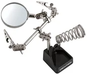 Akcesoria do lutowania - DEXTER Uchwyt uniwersalny ze szkłem powiększającym 170011DX DEXTER - miniaturka - grafika 1