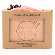 Mydła - Eco Mydło Naturalne Hibiskus 130 g KwateraMydła - miniaturka - grafika 1