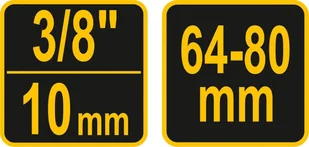 Vorel KLUCZ NASTAWNY DO FILTRÓW OLEJU od 64mm do 80mm - Narzędzia warsztatowe - miniaturka - grafika 5