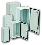 Rozdzielnie elektryczne - ETI Polam Obudowa metalowa z płytą montażową IP65 ETIBOX GT 60-40-20 001102120 GT 60-40-20 - miniaturka - grafika 1