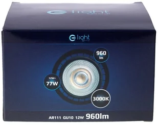 Milagro Żarówka Ar111 6 W Gu10 3000 K Czarna AR3895 - Żarówki LED - miniaturka - grafika 10