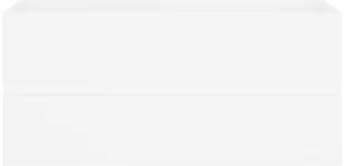 vidaXL Szafka pod umywalkę, biała, 100x38,5x45 cm, płyta wiórowa vidaXL - Szafki łazienkowe - miniaturka - grafika 6