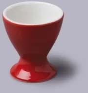 Inne naczynia kuchenne - W.m. bartleet & sons Kieliszek na jajko - czerwony - miniaturka - grafika 1