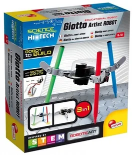 Lisciani Giochi Pierwsze roboty HI TECH SCIENCE p24 73238 - Figurki dla dzieci - miniaturka - grafika 8