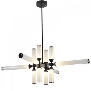 Lampa wisząca QUADRO-12 Led czarna - Lampy sufitowe - miniaturka - grafika 2