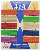 Pozostałe akcesoria fryzjerskie - Iza 0615 wsuwki karbowane 60mm 100szt mix lato 0615 - miniaturka - grafika 1