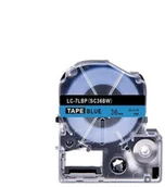 Papier do drukarek - Epson LC-SC36BW, 36mm x 8m, czarny druk / niebieski podkład, taśma zamiennik - miniaturka - grafika 1