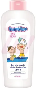 Bambino żel pod prysznic DO MYCIA CIAŁA I WŁOSÓW 2W1 400ml - Kosmetyki kąpielowe dla dzieci - miniaturka - grafika 7