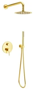 Actima Kolumna natryskowa Rain PI złota AREX.1281GL - Zestawy prysznicowe - miniaturka - grafika 7