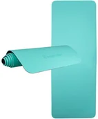 Maty do ćwiczeń - Insportline Mata treningowa fitness Double zielono-czarna IN18237-1 - miniaturka - grafika 1