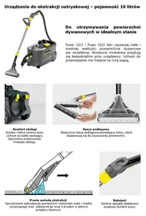 Karcher PUZZI 10/1 WV2 (1100-1310) - Odkurzacze przemysłowe - miniaturka - grafika 5