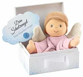 Maskotki i pluszaki - Sterntaler 3211896 Ręcznik do przytulania M Anioł Stróż różowy - miniaturka - grafika 1