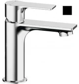 Baterie umywalkowe - Sapho PAX bateria umywalkowa bez odpływu czarny mat XA02/15 - miniaturka - grafika 1