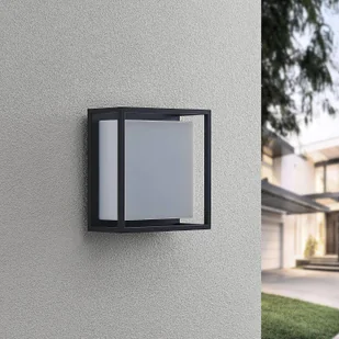 LUCANDE Lucande Kuga kinkiet zewnętrzny LED - Lampy ogrodowe - miniaturka - grafika 4