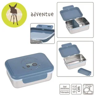 Lassig Lunchbox ze stali nierdzewnej Adventure Traktor solution-bc-6535-0 - Lunch boxy - miniaturka - grafika 2