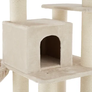 tectake Drapak dla kota Gismo - beżowy/biały 403325 - Drapaki dla kotów - miniaturka - grafika 7